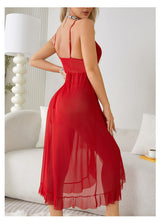 EROTIC DRESS TRANSPARENT NIGHTY SLEEPWEAR EN- (WH- 0452)